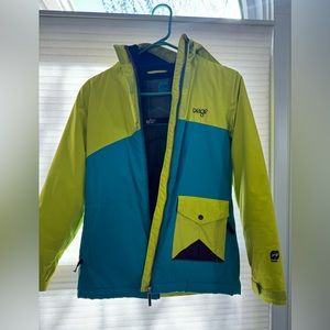 Boys Dage NEON Winter Coat / Ski Jacket / Snowboard Jacket